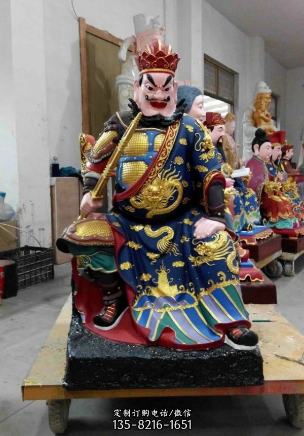 寺廟玻璃鋼神佛擺件八大家族雕塑