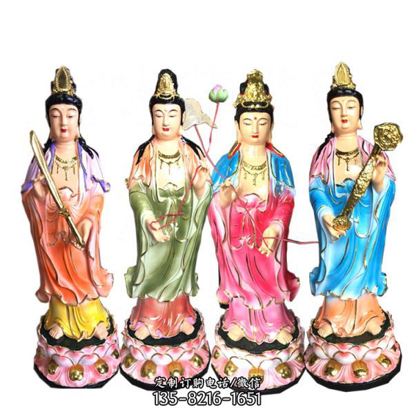 牛郎織女神像 董永雕像 七仙女佛像 _19959