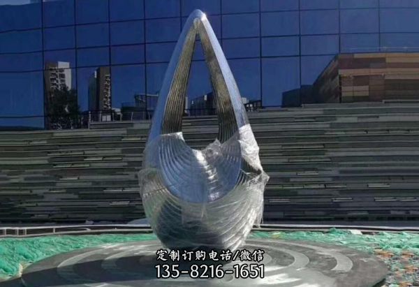 戶外創意鍛造鍛造水滴雕塑