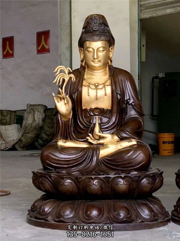 景區銅雕大型景觀觀音雕塑
