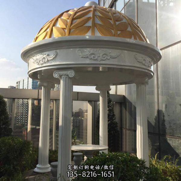 庭院陽臺擺放玻璃鋼小型歐式?jīng)鐾? title=