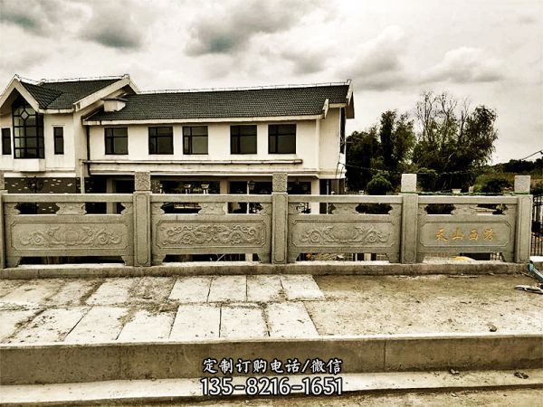 城市裝飾天橋大理石防護欄桿