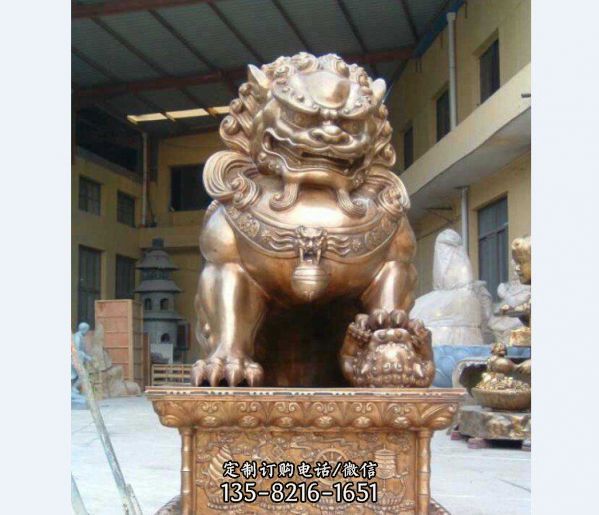 不銹鋼公園戶外景區獅子雕塑