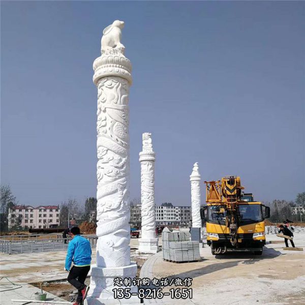 潛龍渠公園九龍柱