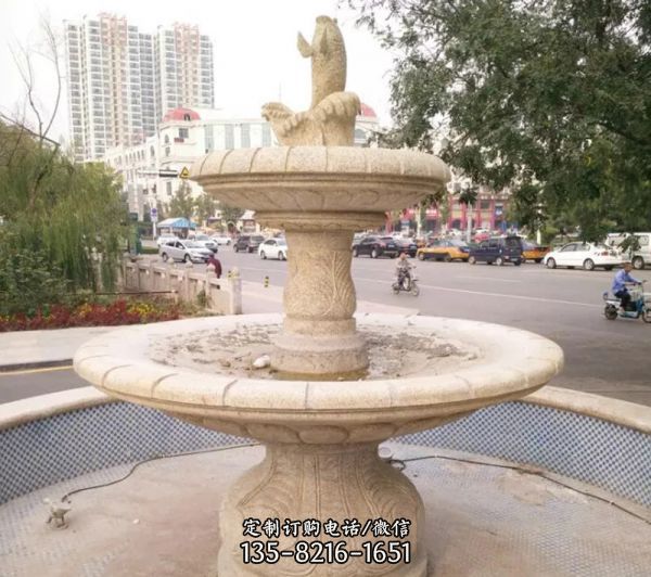 歐式石雕花缽