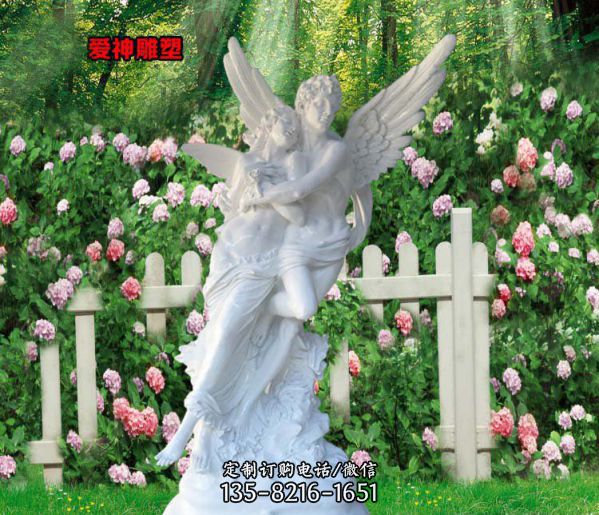 花園廣場愛神西方人物玻璃鋼雕塑