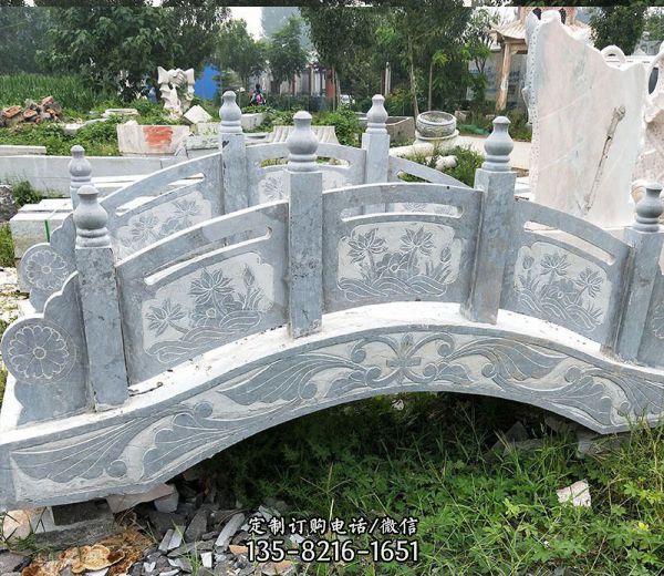 庭園園林仿古石拱橋景觀石雕