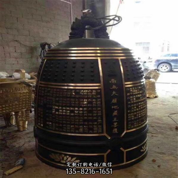 佛教寺院鑄造銅鐘
