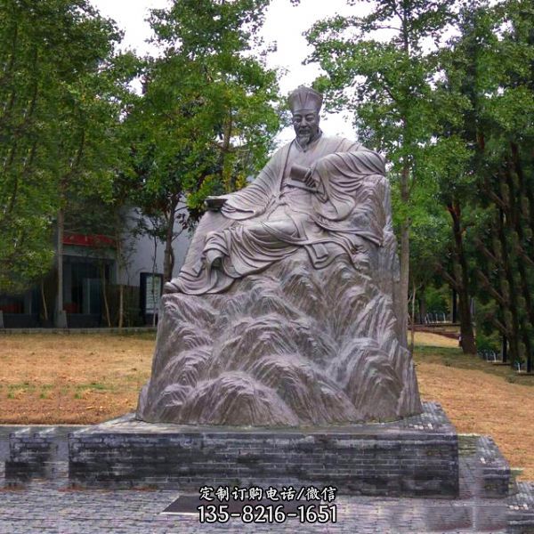 公園名人銅雕塑像