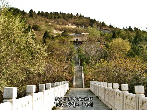 寺院河道景觀裝飾大理石欄桿