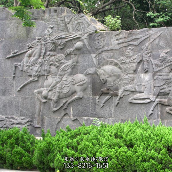 公園景區歷史名人石雕壁畫